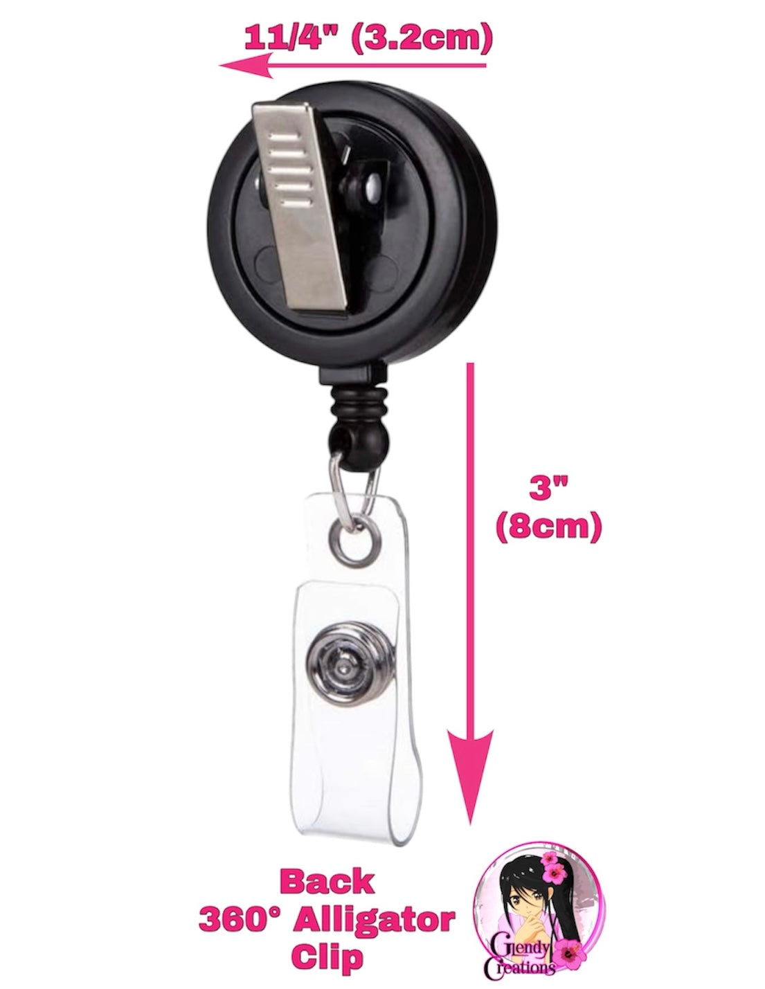Betty Boop id badge