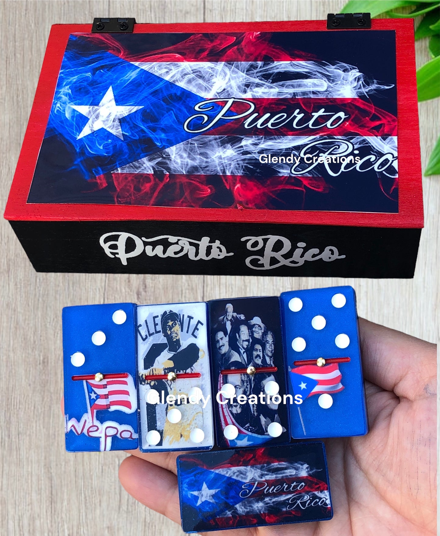 Dominoes typical things from Puerto Rico