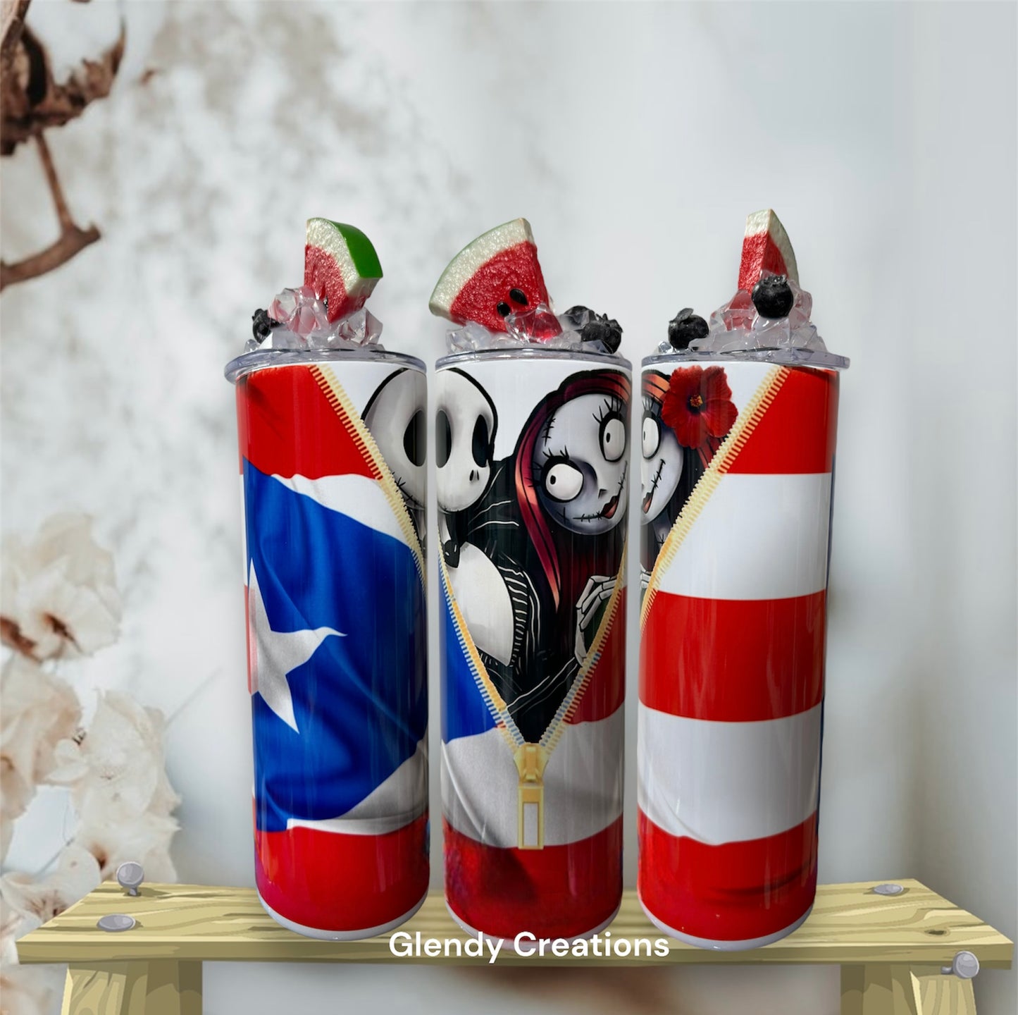 Jack and Sally Tumbler