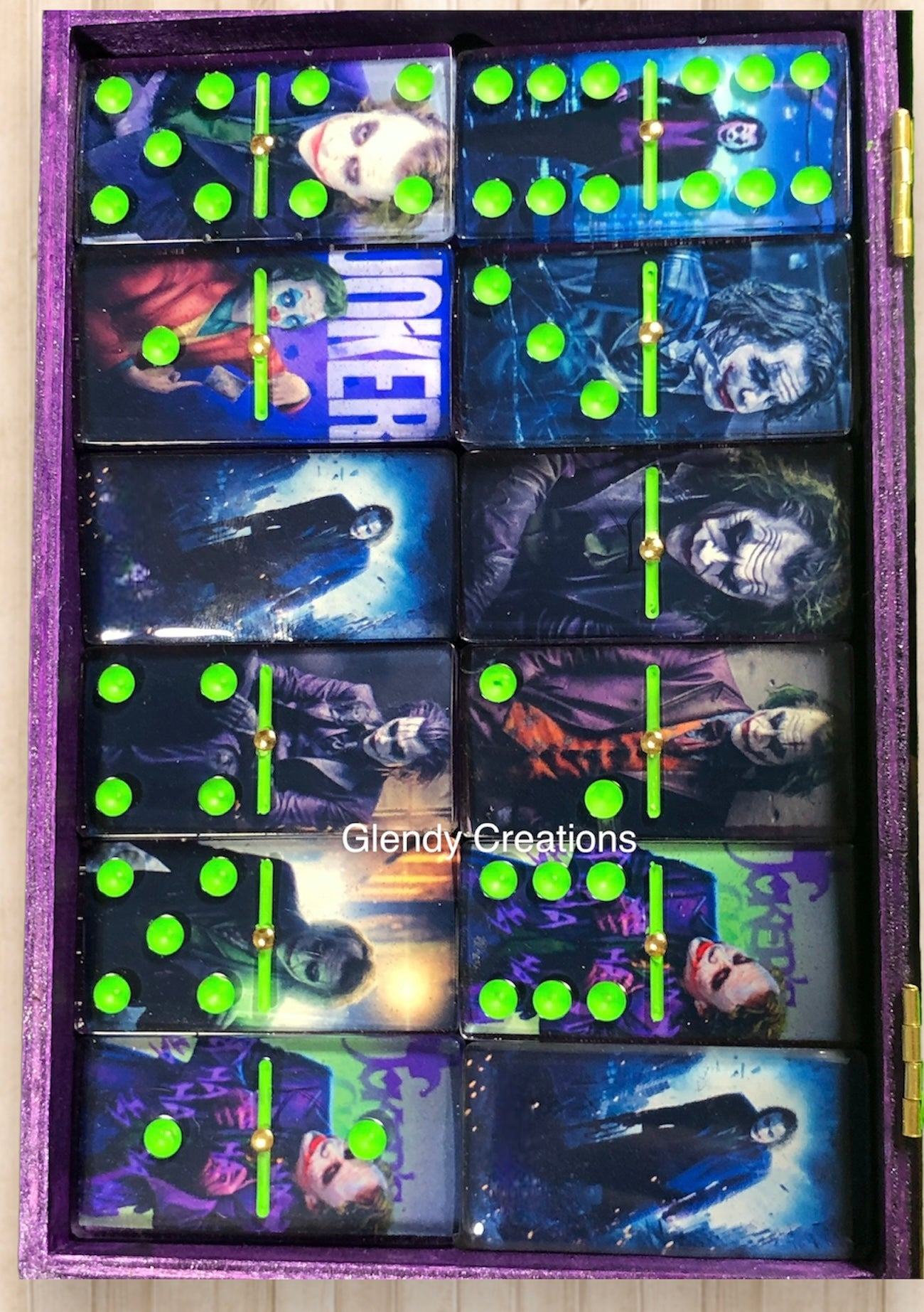 Double 6 Domino games of The Joker character