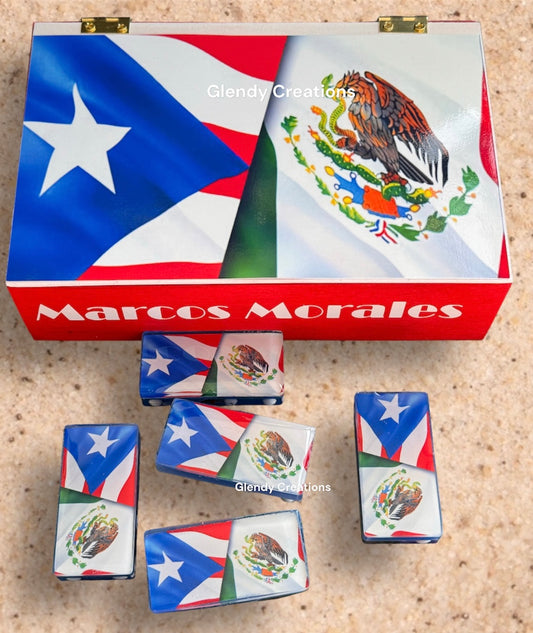 Puerto Rico/Mexico Domino Set