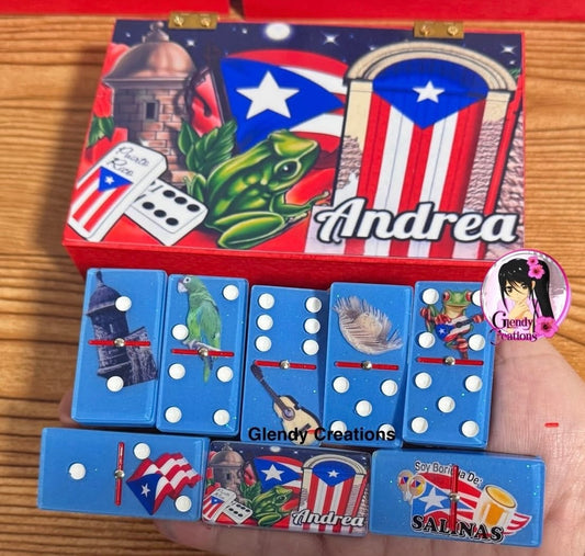 Dominoes típico de Puerto Rico