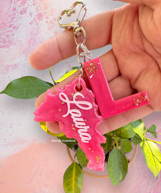 Dominican Republic /map keychain