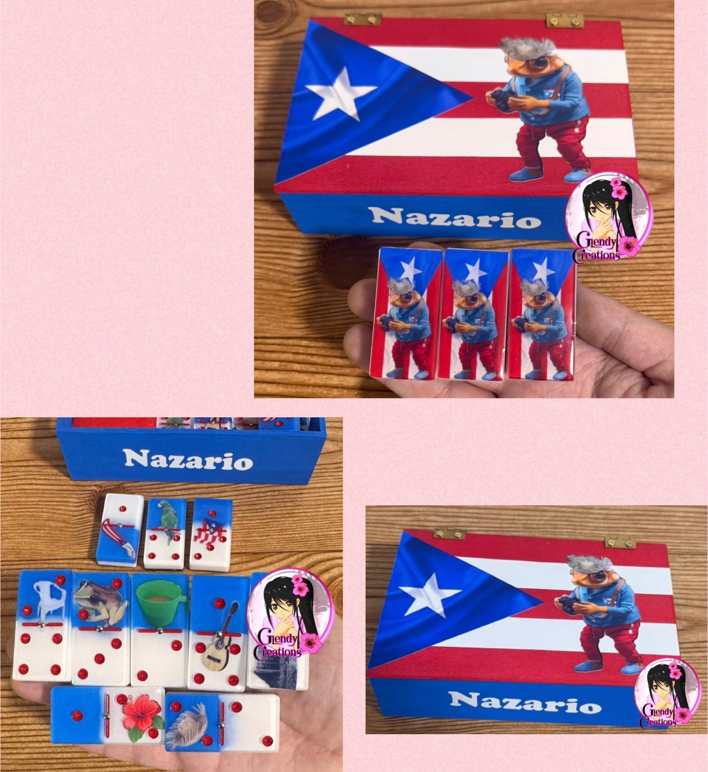 Dominós cosas típicas de Puerto Rico