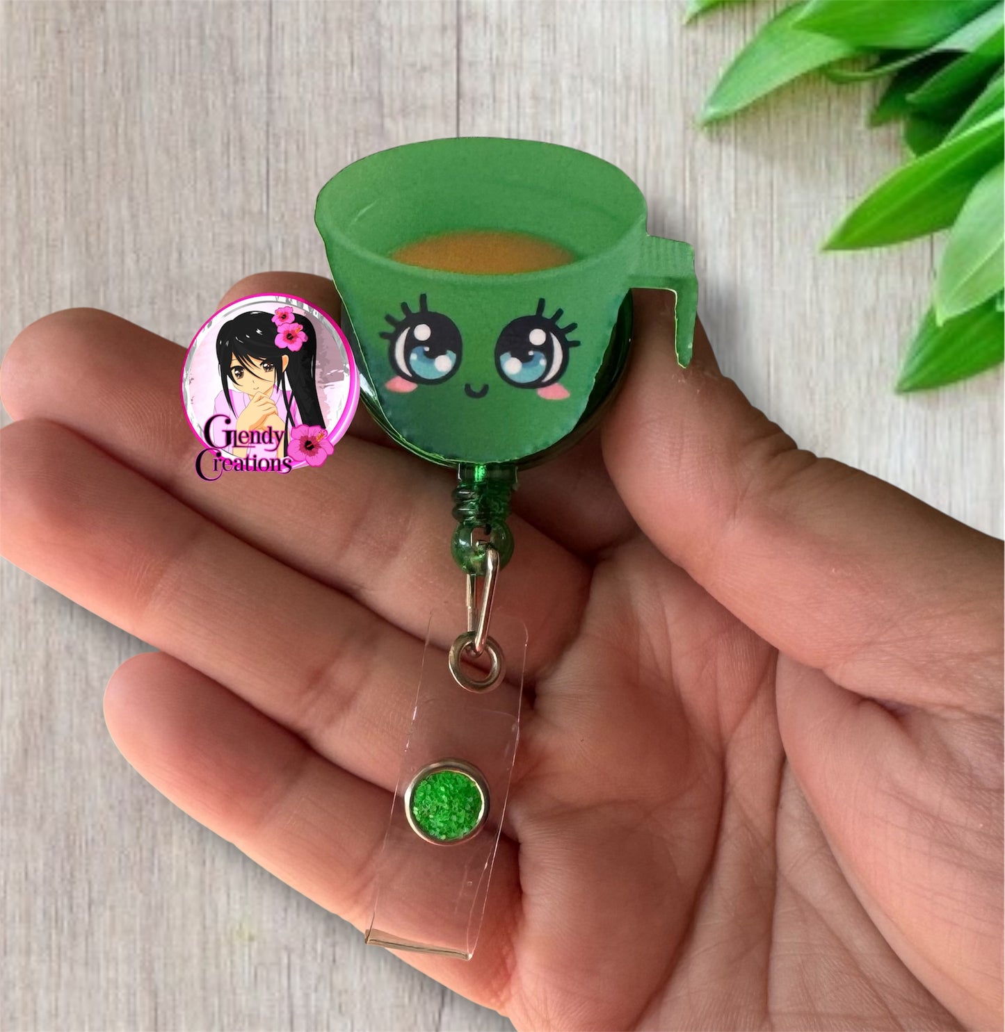 Id badge/Taza de mantequilla tradicional puertorriqueña / Taza de café