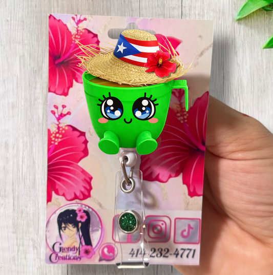 Taza Boricua – Mantequilla Tradicional Puertorriqueña / Café / taza de Mantequilla