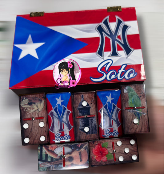 Dominós cosas típica de Puerto Rico