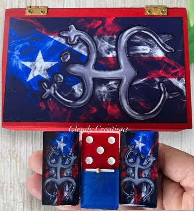 Puerto Rican Taino Dominoes Double 6