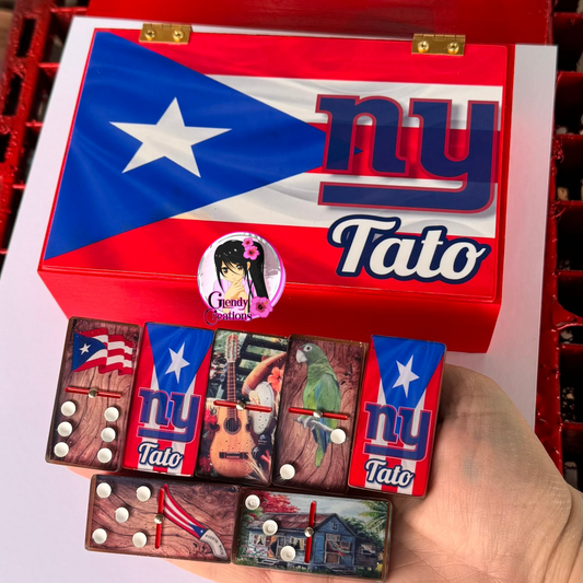 Dominós cosas típica de Puerto Rico