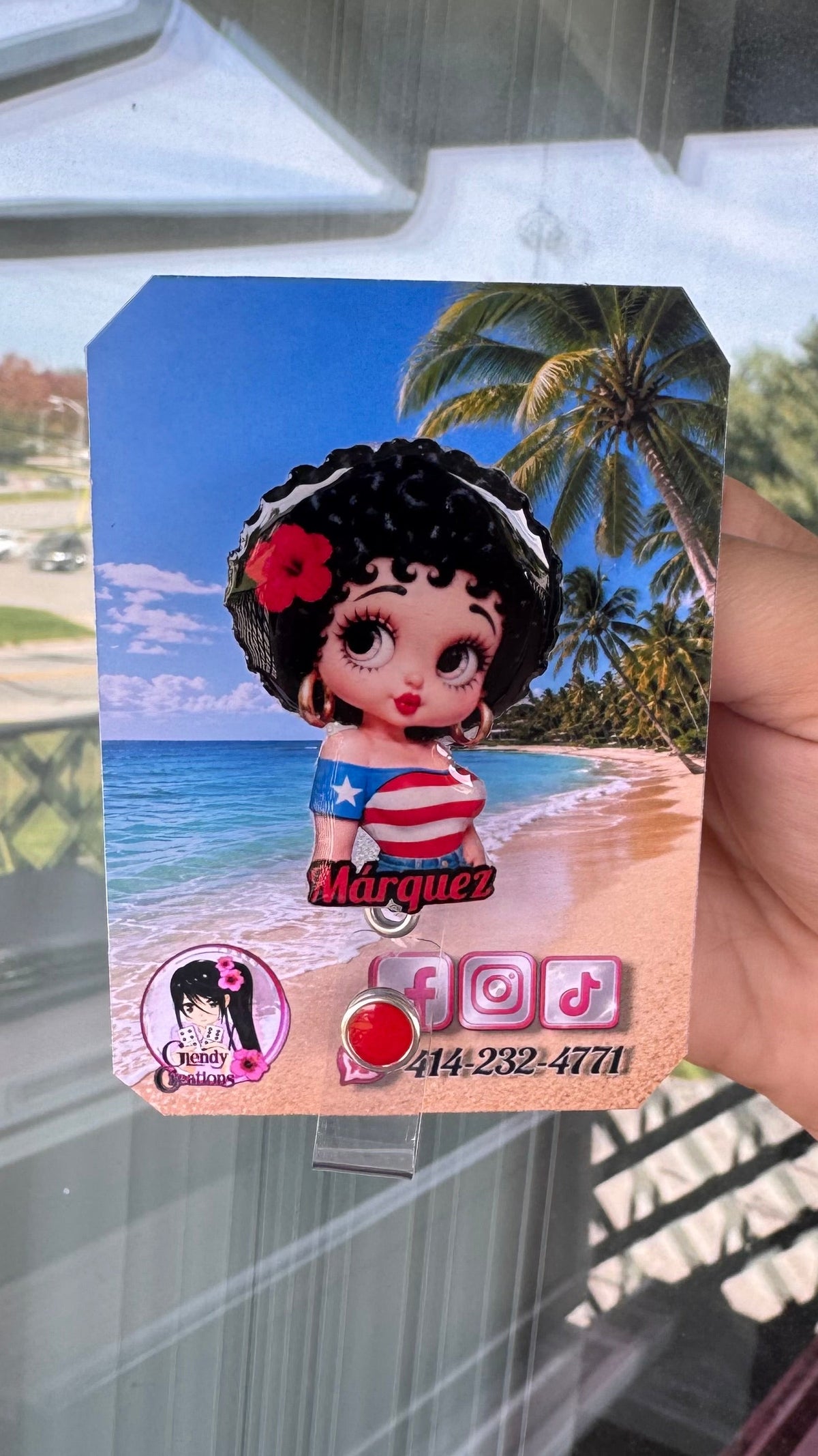 Badge reel / Betty Boop