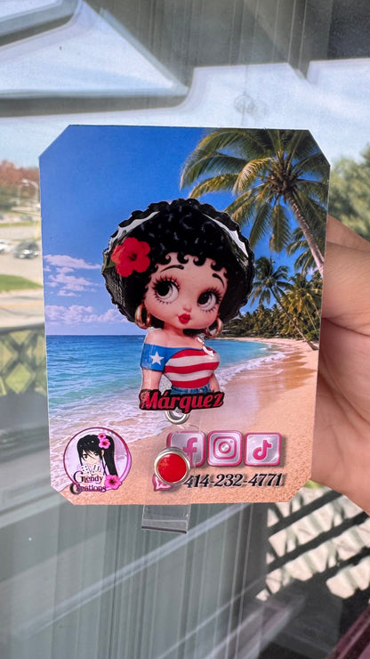 Badge reel / Betty Boop
