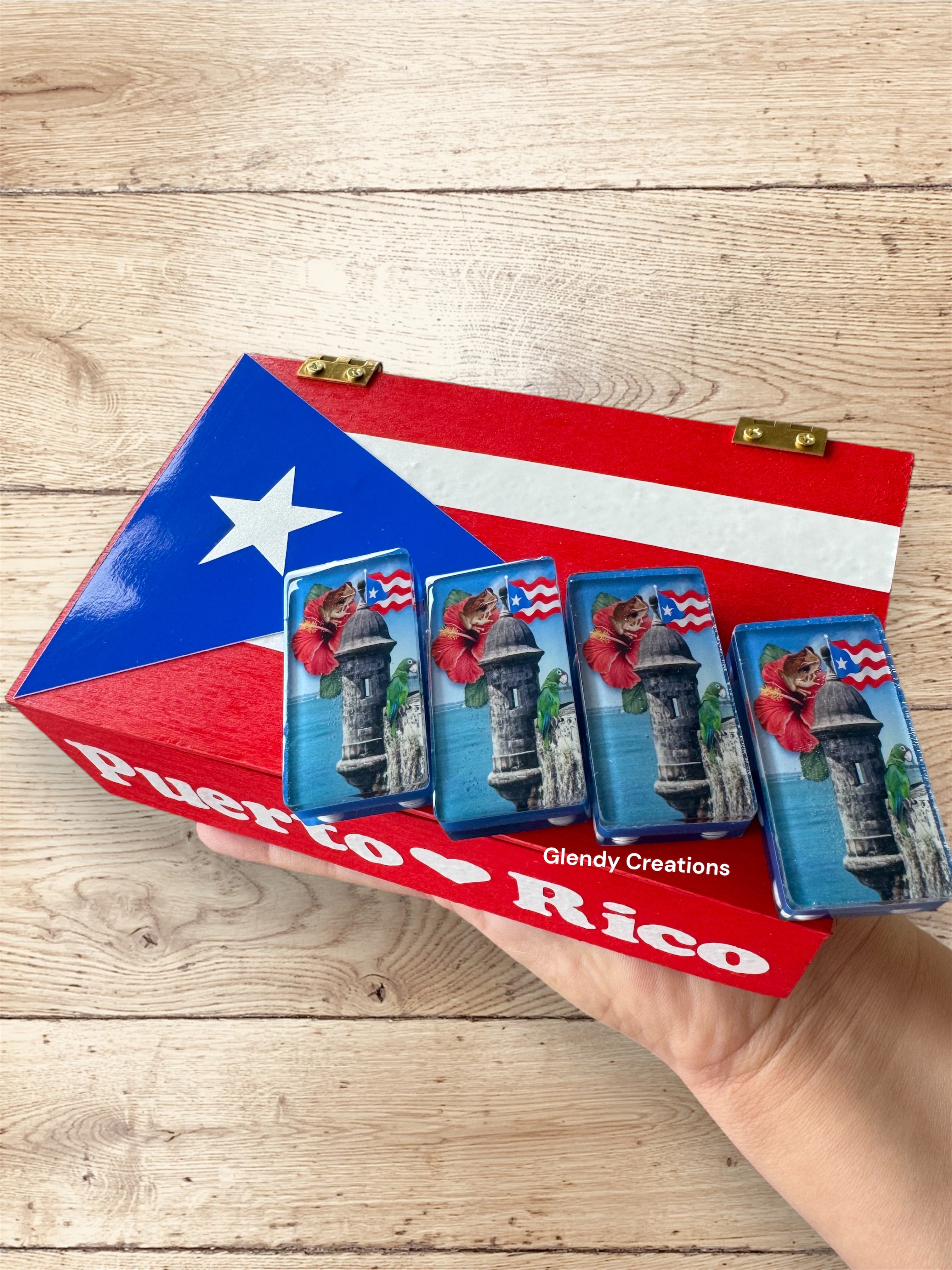 Dominó cosas típicas de Puerto Rico – Glendy’s Creations