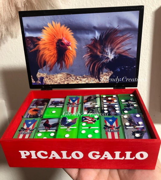 Dominó Personalizado de Gallos
