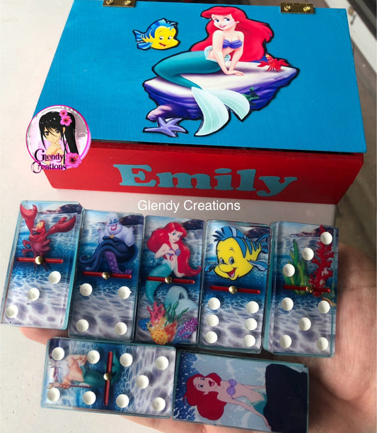 Dominoes Double 6 The Little Mermaid