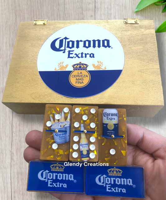 Corona Extra Beer Themed Dominoes