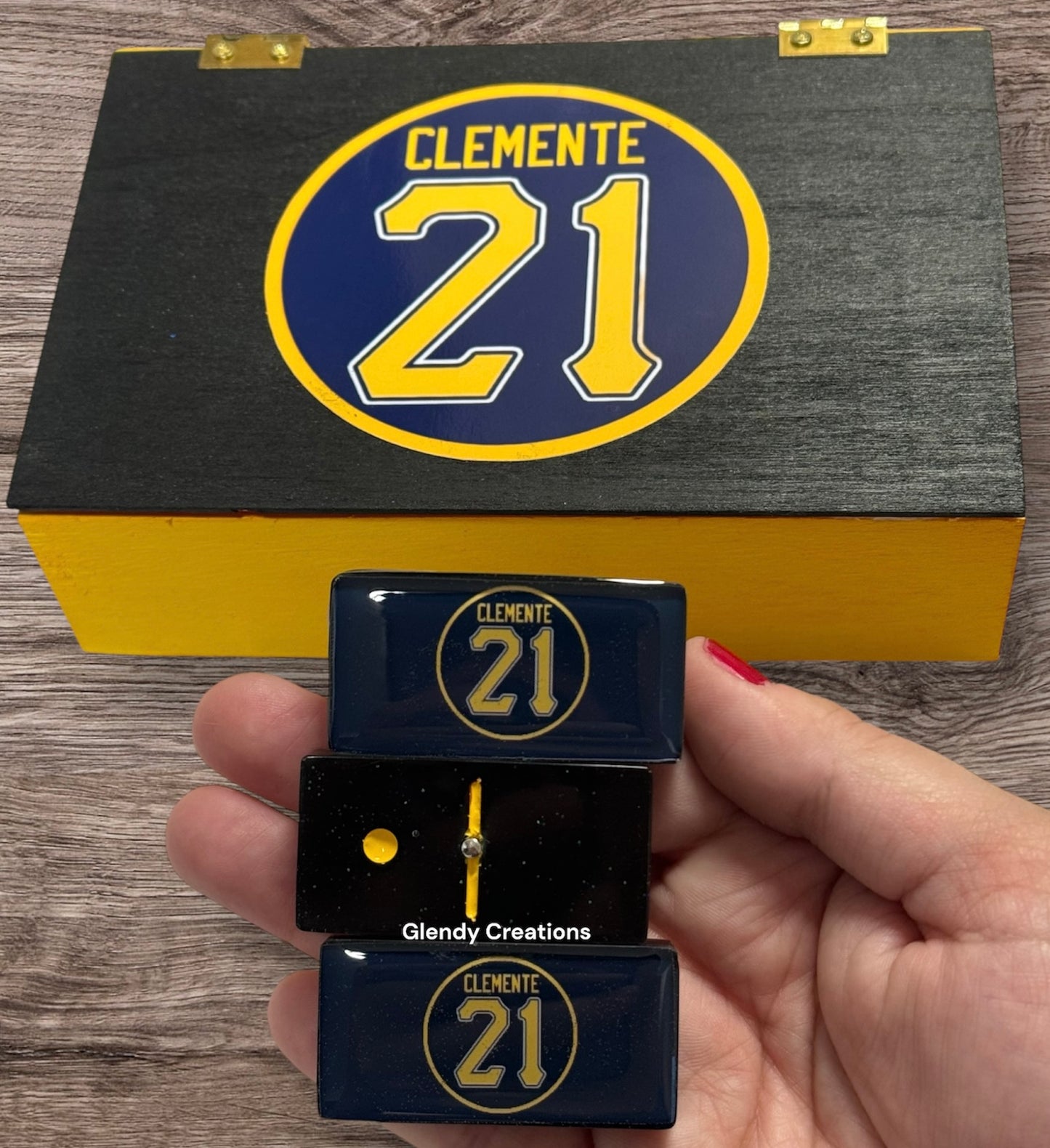 Personalized dominoes with your logo, family photo and sport