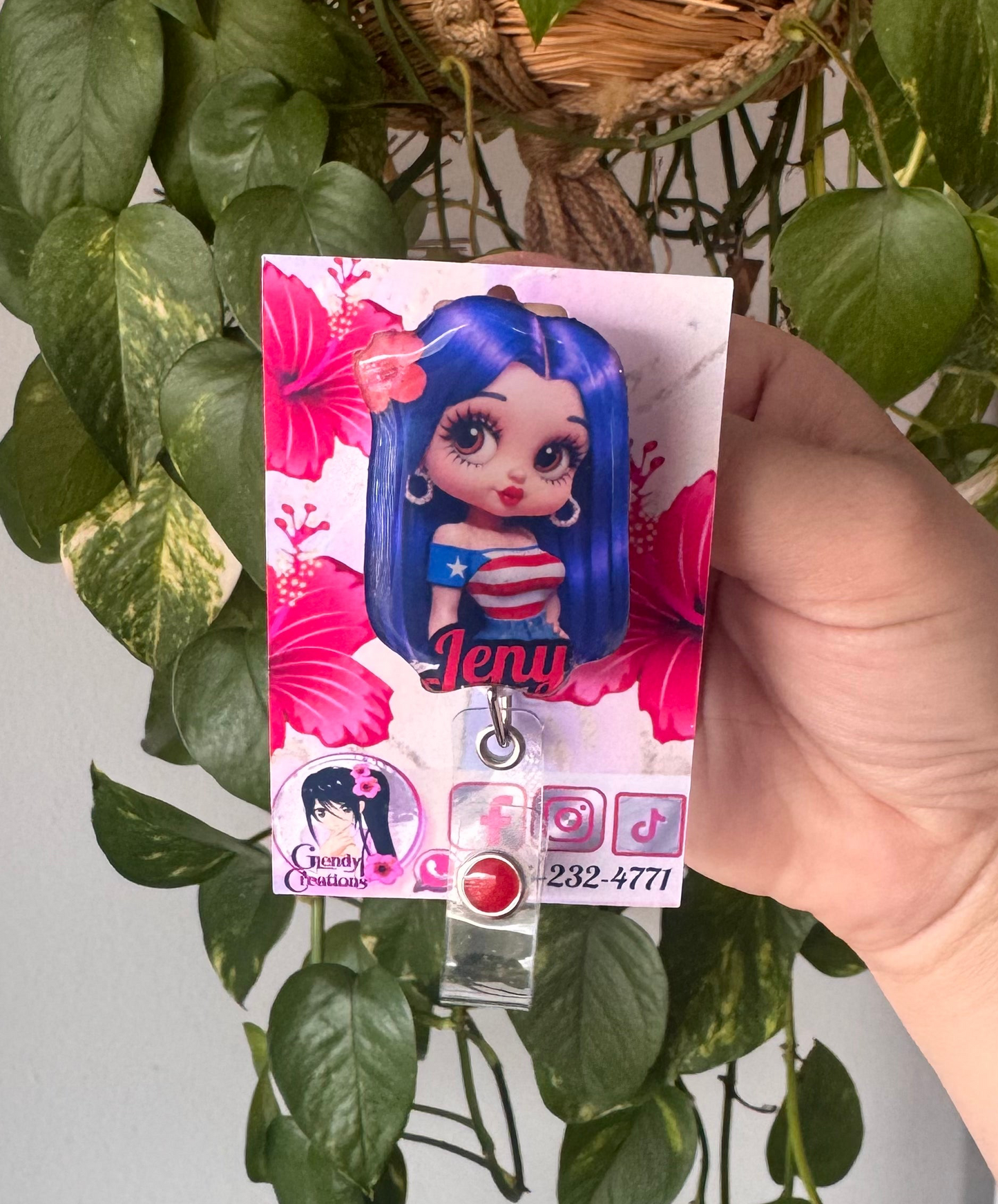 Betty Boop/Badge Personalizado
