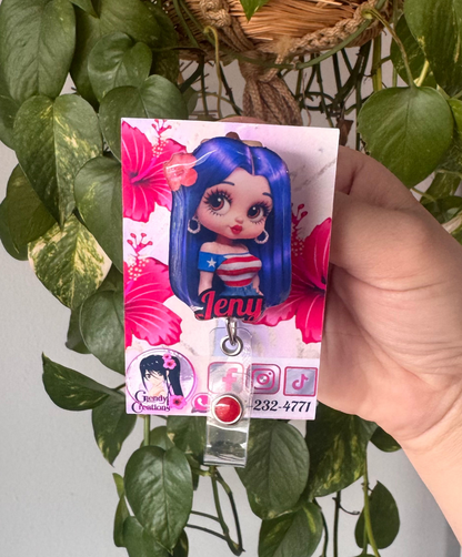 Betty Boop/Badge Personalizado