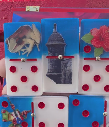 Typical Puerto Rican dominoes