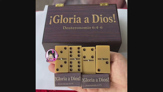 Dominó Personalizado con Mensaje Bíblico | Dominó Cristiano Personalizado