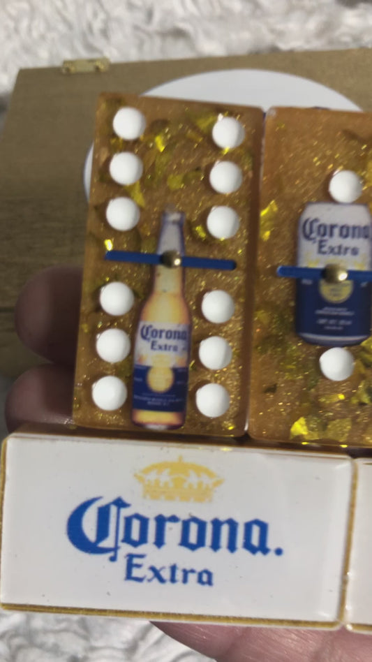 Corona Extra Beer Themed Dominoes